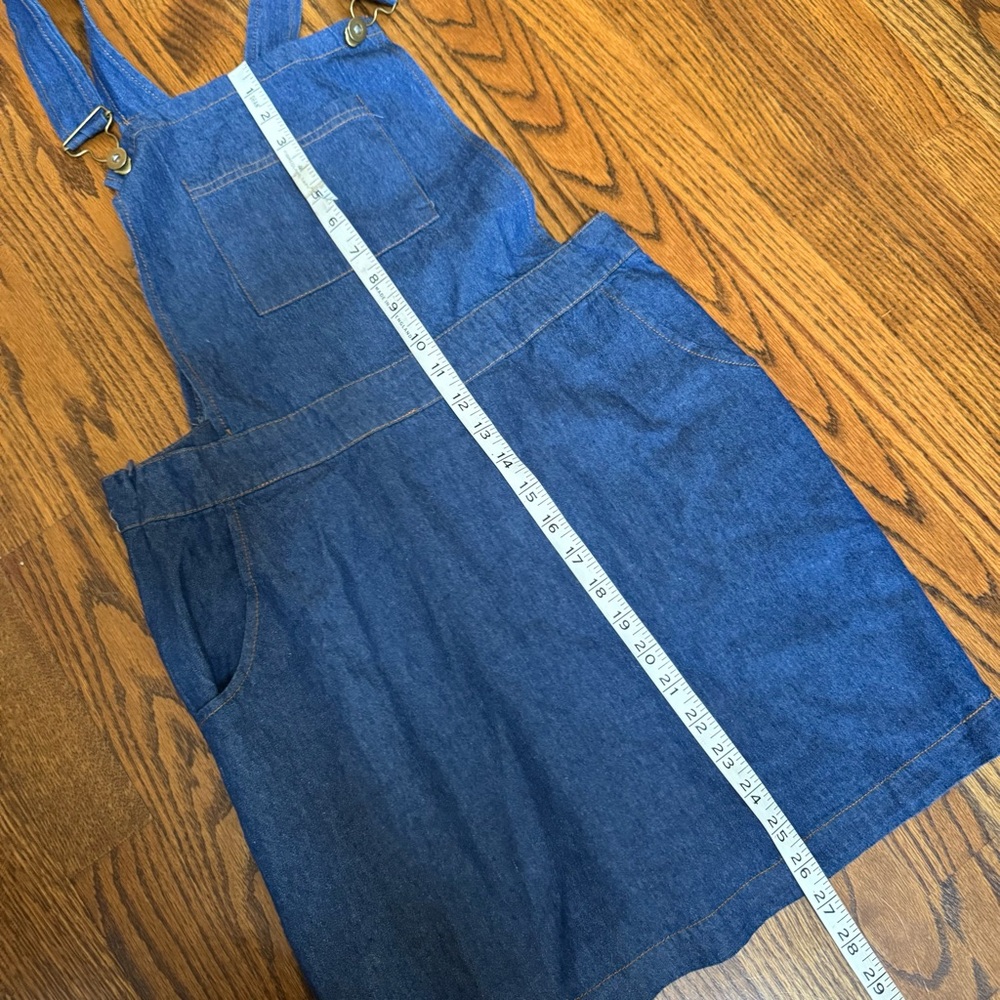 NWT Umgee Blue Overall Dress Small - Picture 13 of 13
